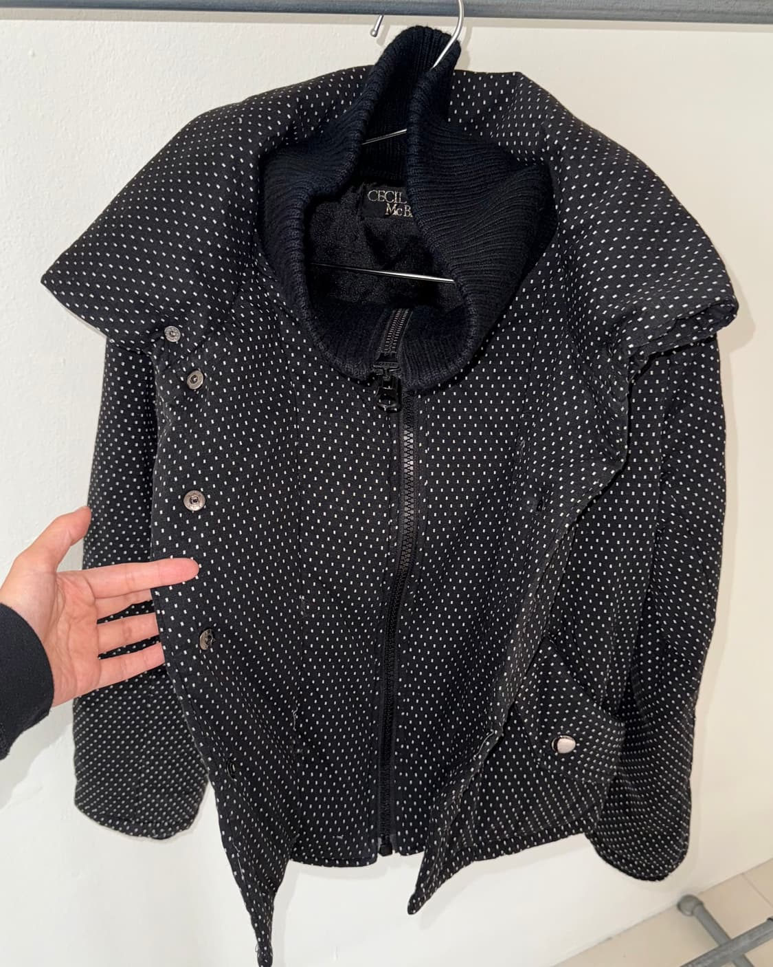 Cecil mcbee 도트 점퍼 상품이미지2