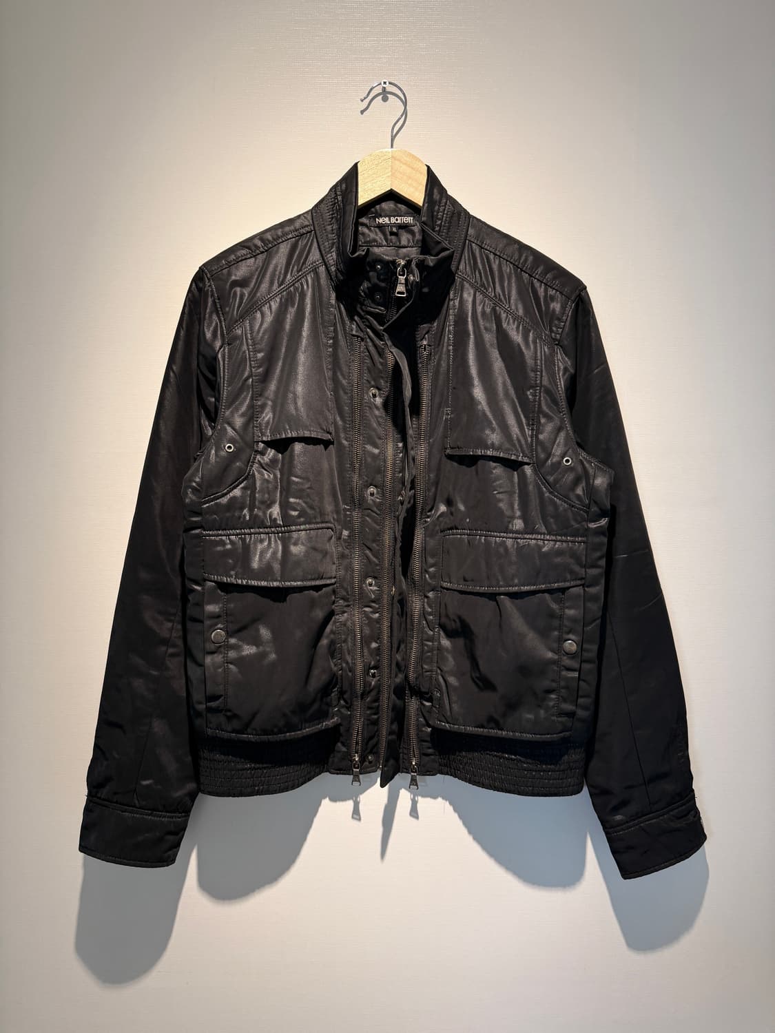 Triple-Zip Nylon Bomber 상품이미지2
