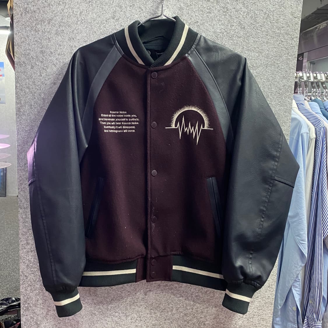 GUX언더커버 노이즈 배색 바시티 B3275 상품이미지2