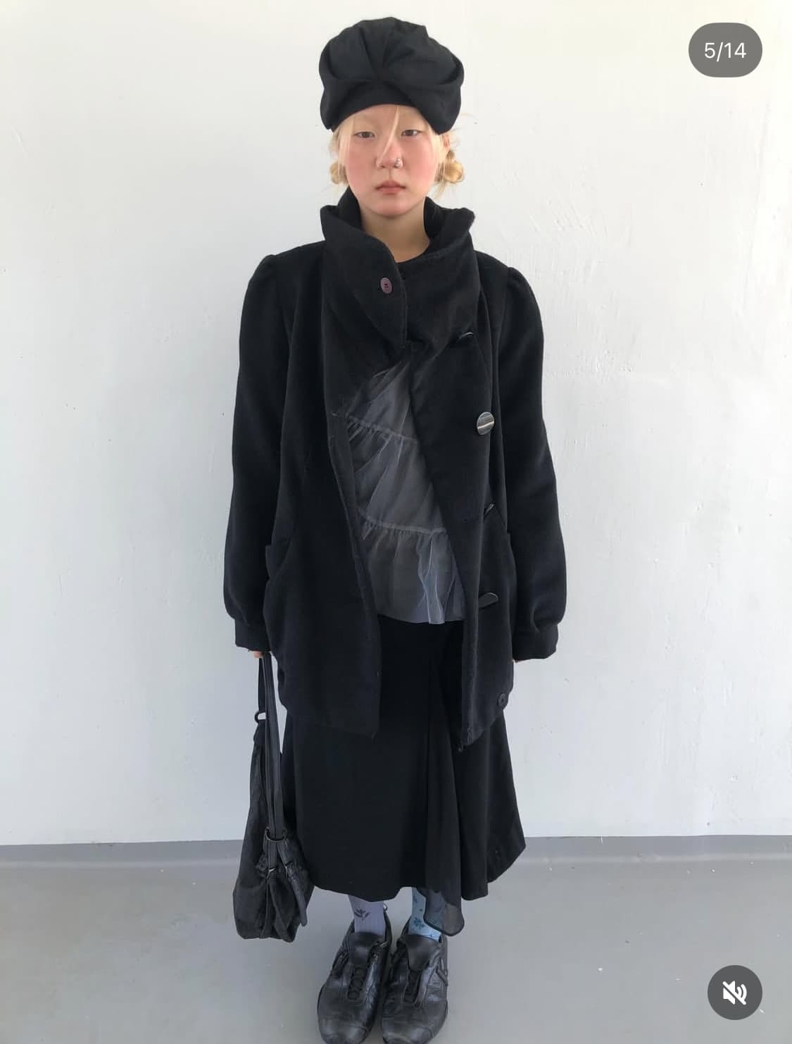 예약중) 차일드매거진 빈티지 닌자핏 왕단추 코트 코디세트 상품이미지2