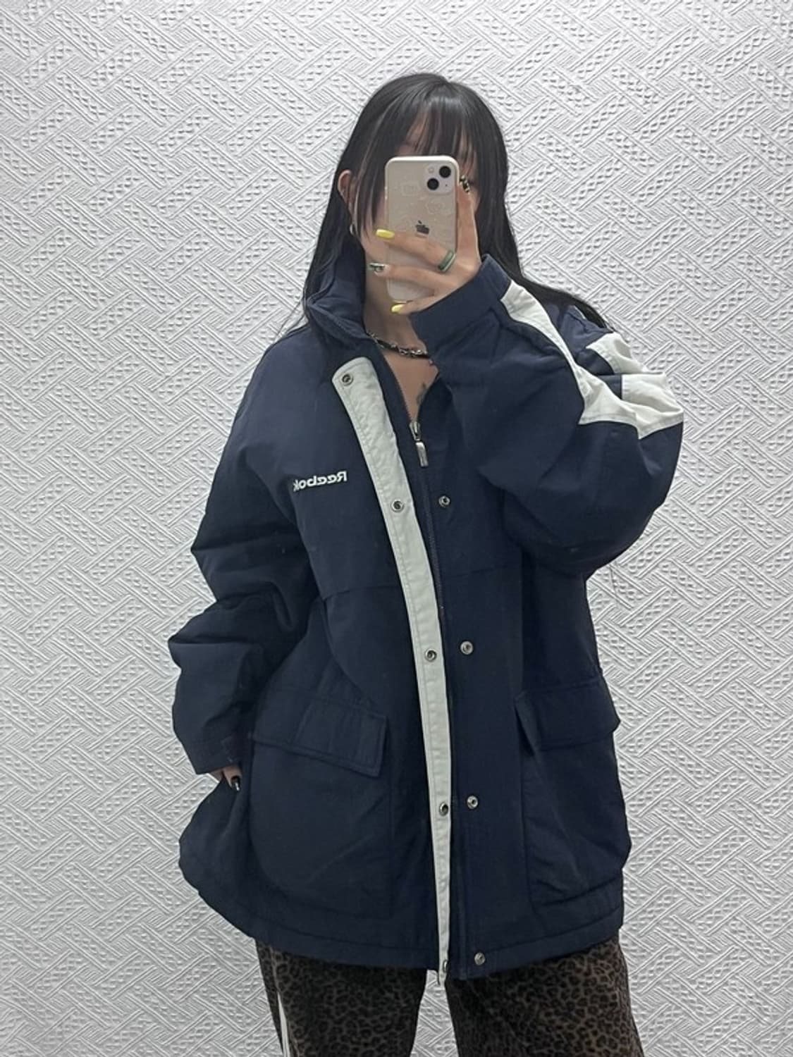 리복 올드스쿨 레트로 바람막이 돕바 자켓 105 C07573 상품이미지1