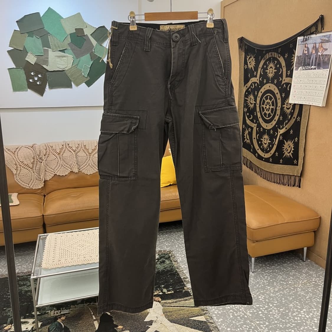 HCO 1922 빈티지 스트릿 펑크 트러커 카고팬츠 28인치 C12606 상품이미지3