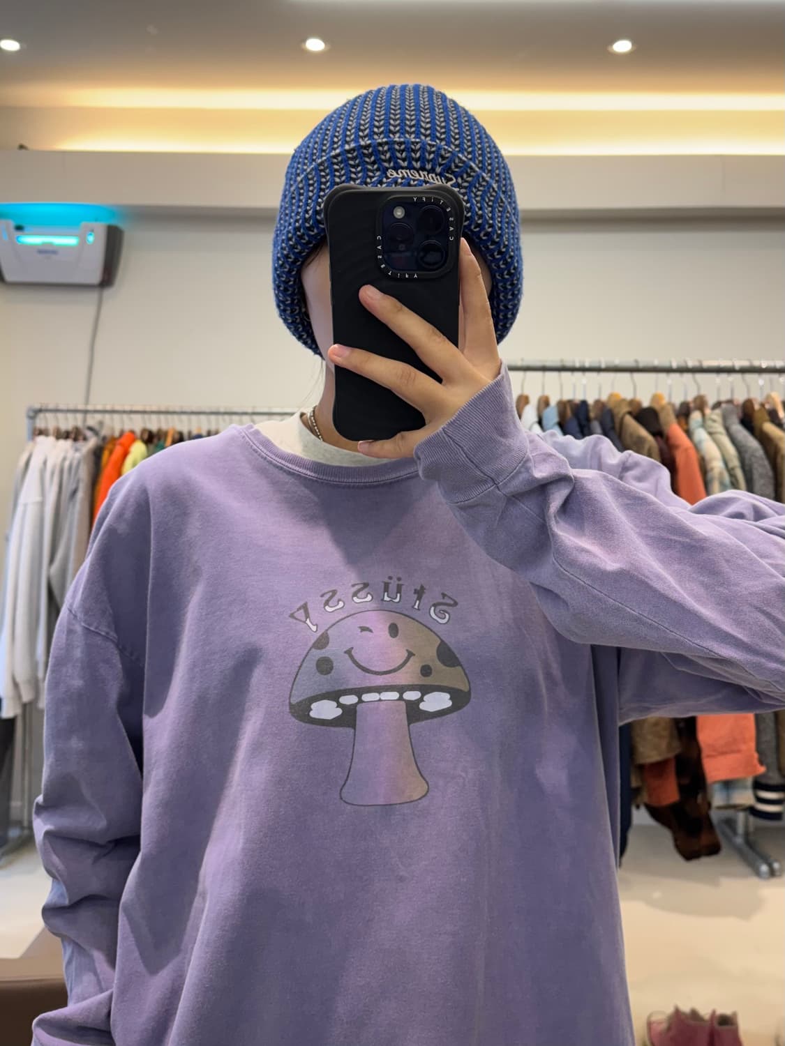 스투시 버섯 그래픽 롱슬리브 상품이미지6