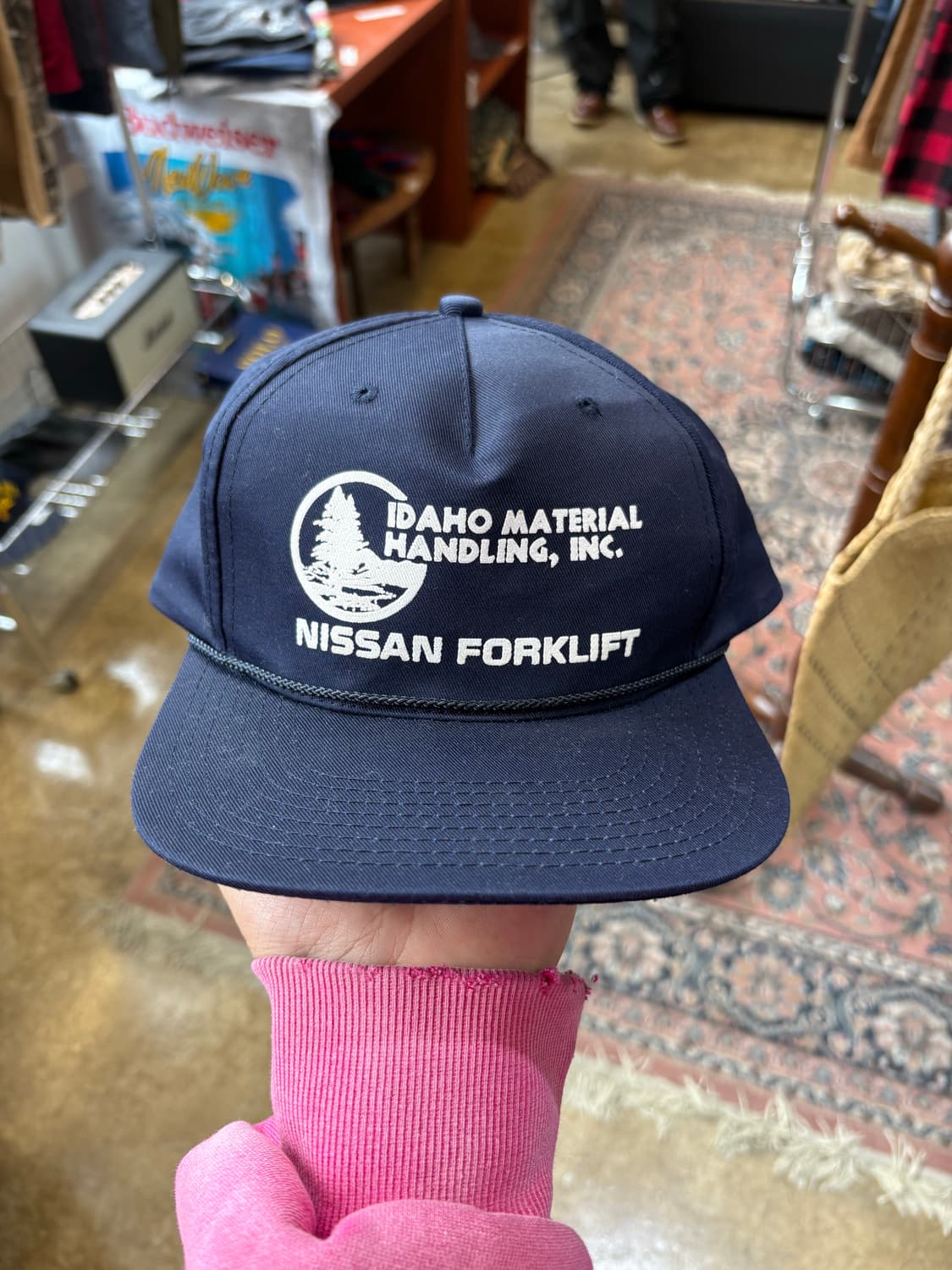 90s 중장비 관련 빈티지 트러커캡 상품이미지1