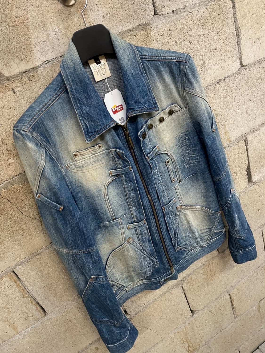 저스트 카발리 멀티 포켓 데님 자켓 상품이미지3