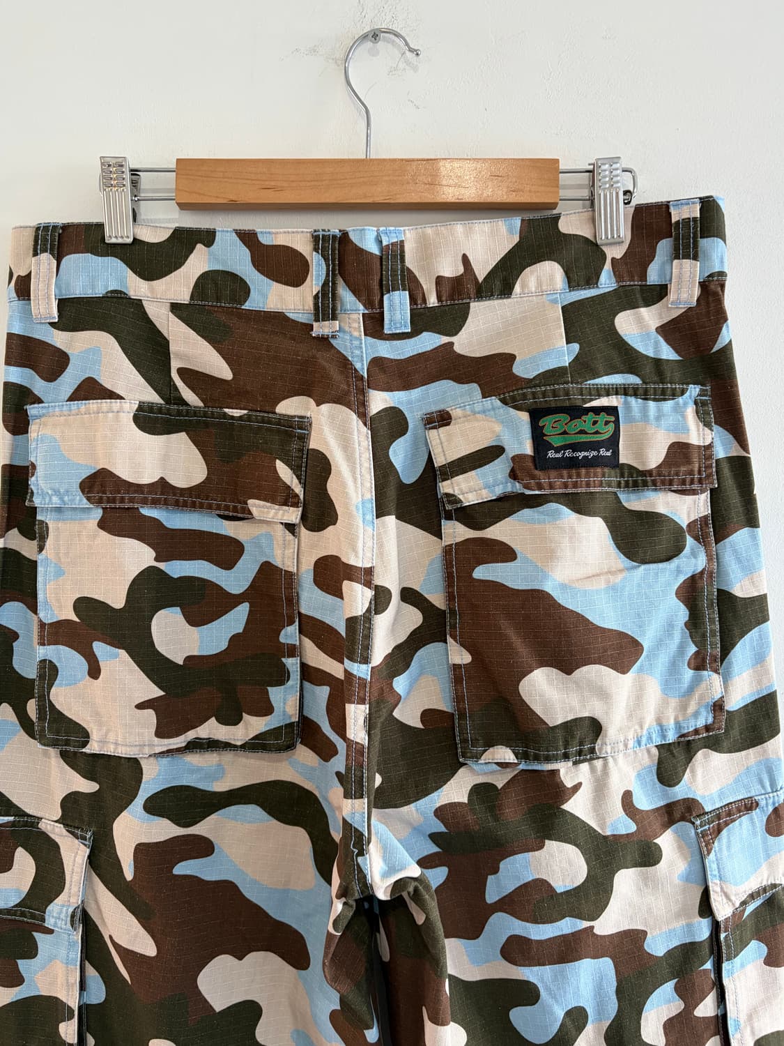 Bott 보트 멀티컬러 카모플라쥬 립스탑 카고팬츠  상품이미지6