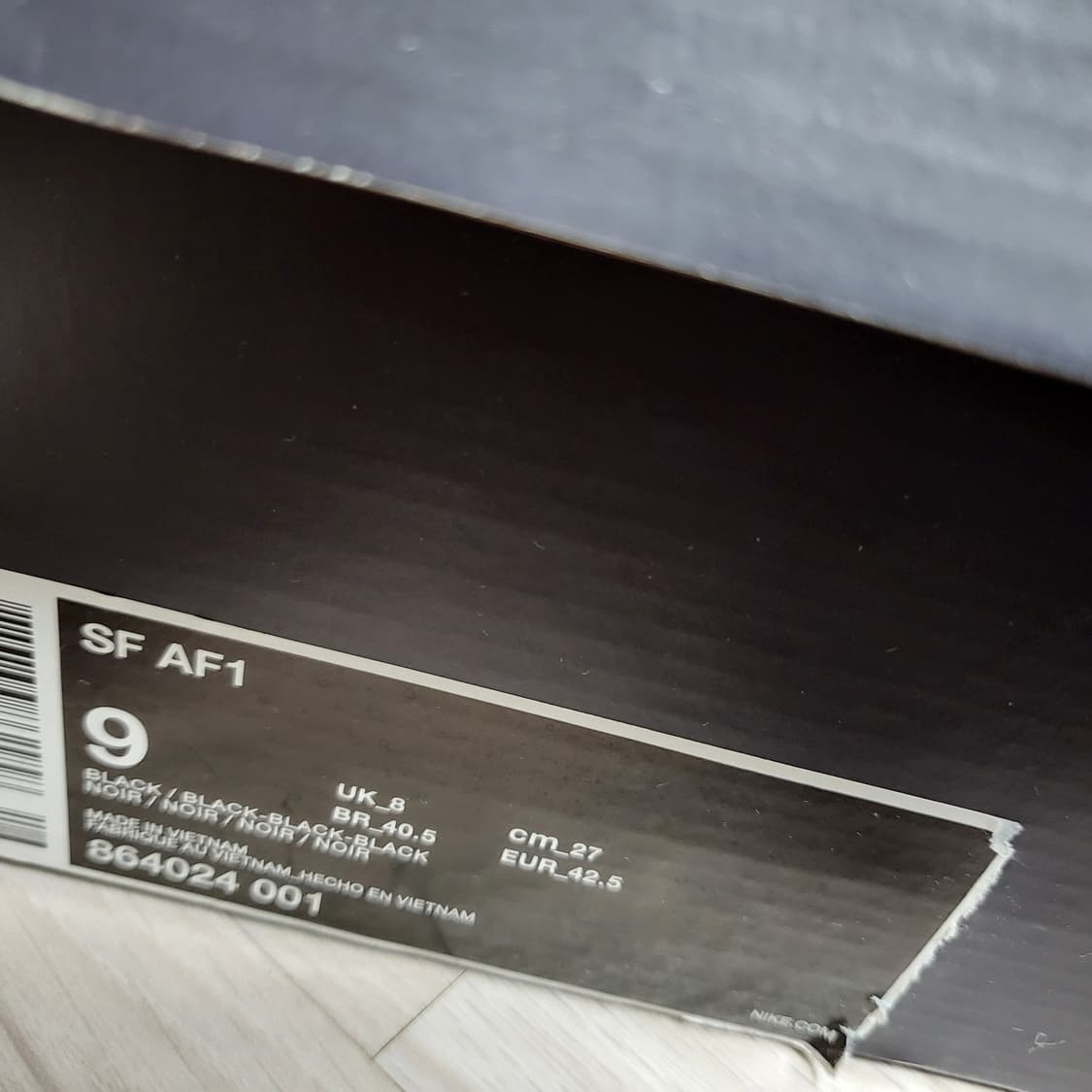 나이키 sf 에어포스 1 (270) 새상품 상품이미지9