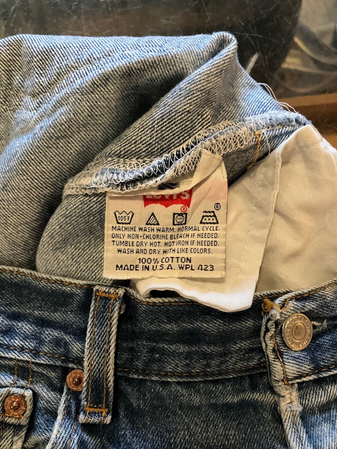 90s USA Levis 501 Denim Pants 상품이미지9