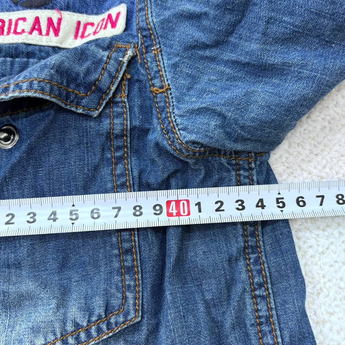 M 지프 빈티지 데님 셔츠 0311E 상품이미지7