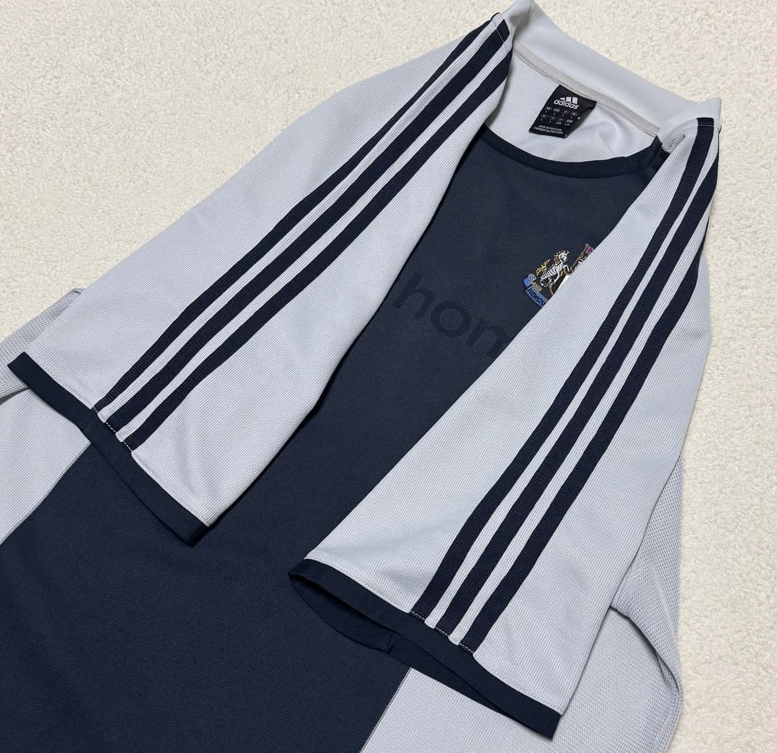 아디다스 02-03 뉴캐슬 어웨이 유니폼 그레이 반팔 상품이미지6