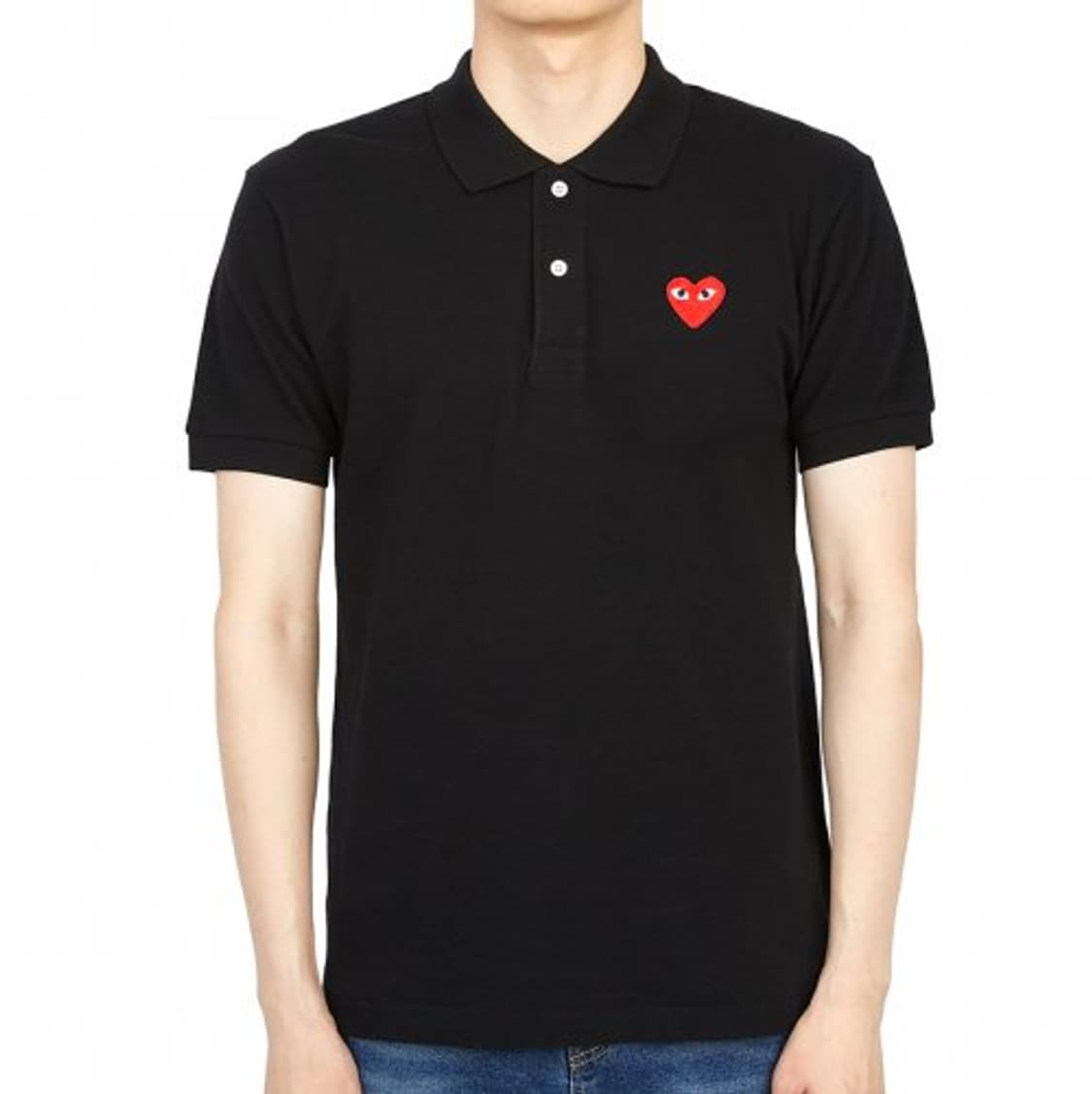 꼼데가르송 레드 와펜 PK 폴로 티셔츠 상품이미지1