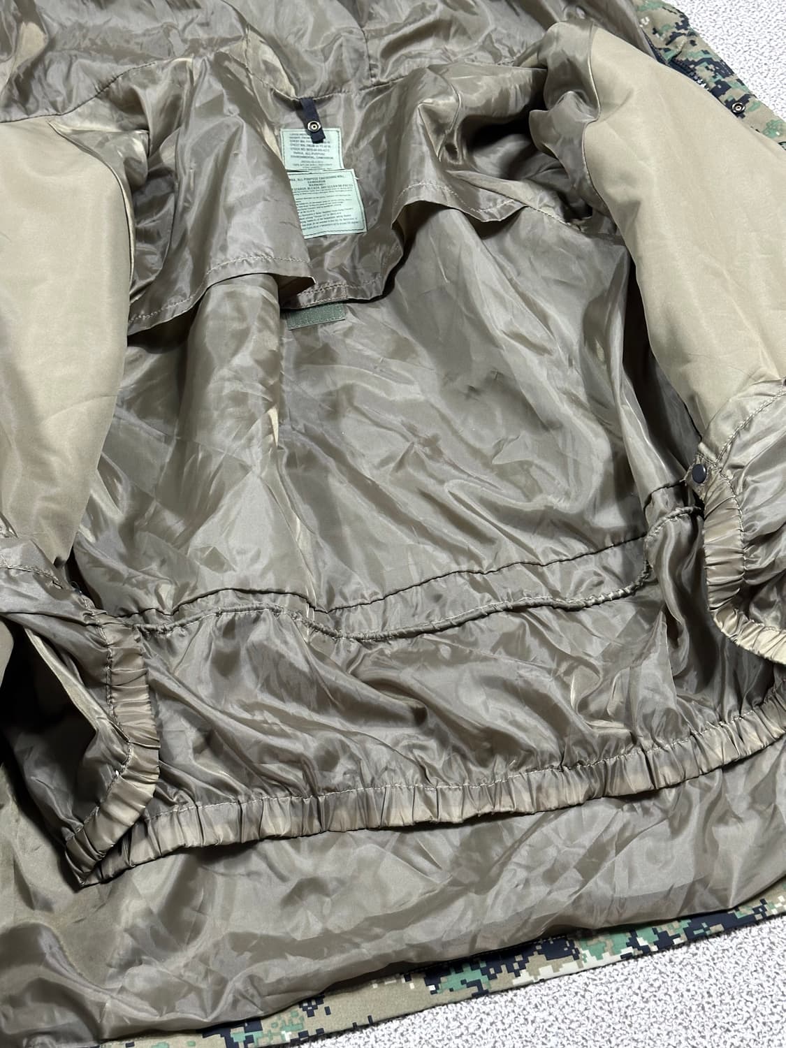 미 해병대 오리지널 고어텍스 파카 자켓 상품이미지8