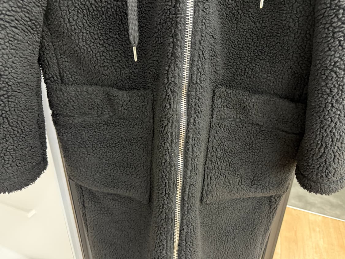 인터섹션 intersection 누빔 퀄팅 뽀글이 집업 코트 점퍼 정품  상품이미지2