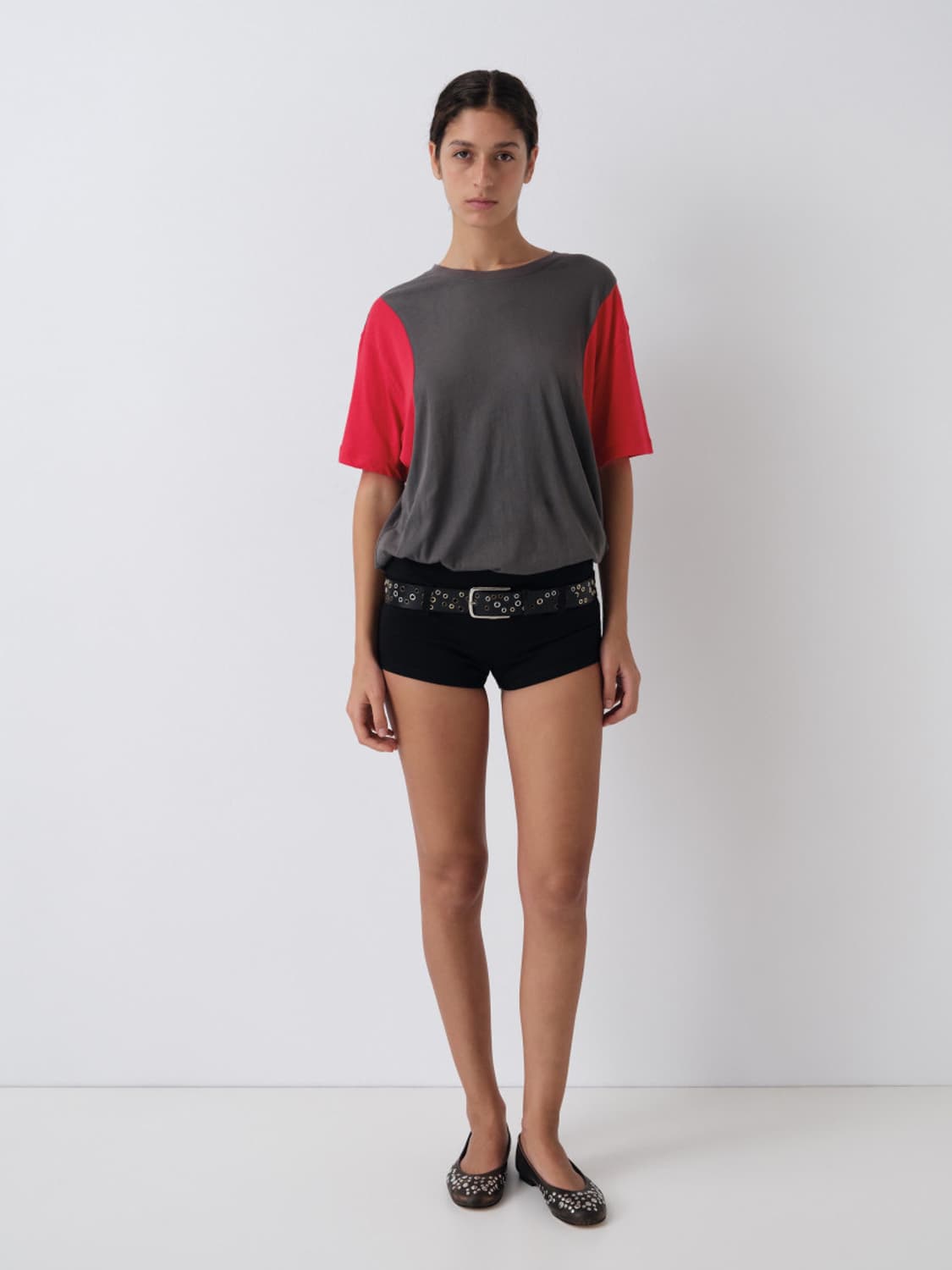 [XS,S,M]기마구아스 Steeve 티셔츠/레드 상품이미지7