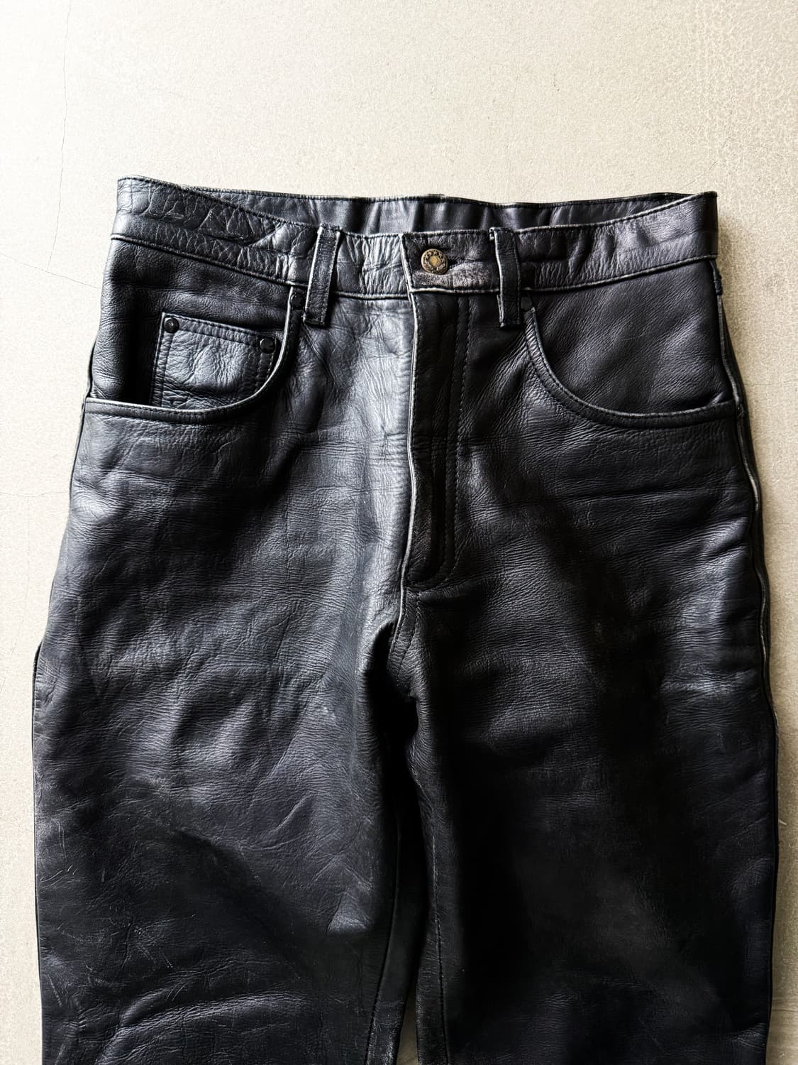  Vintage FMC Cowhide Leather Pants 상품이미지2