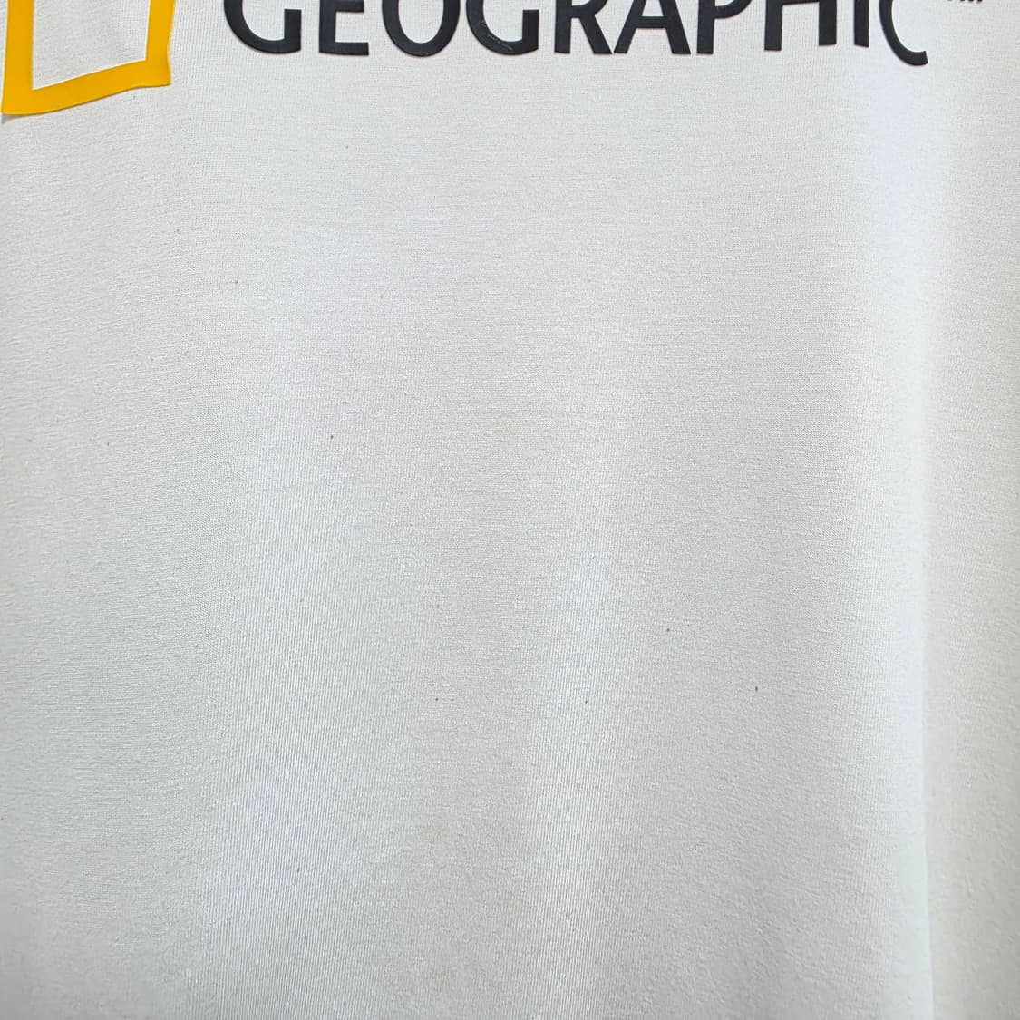 90-95 내셔널지오그래픽 반팔 티셔츠 아이보리 상품이미지3