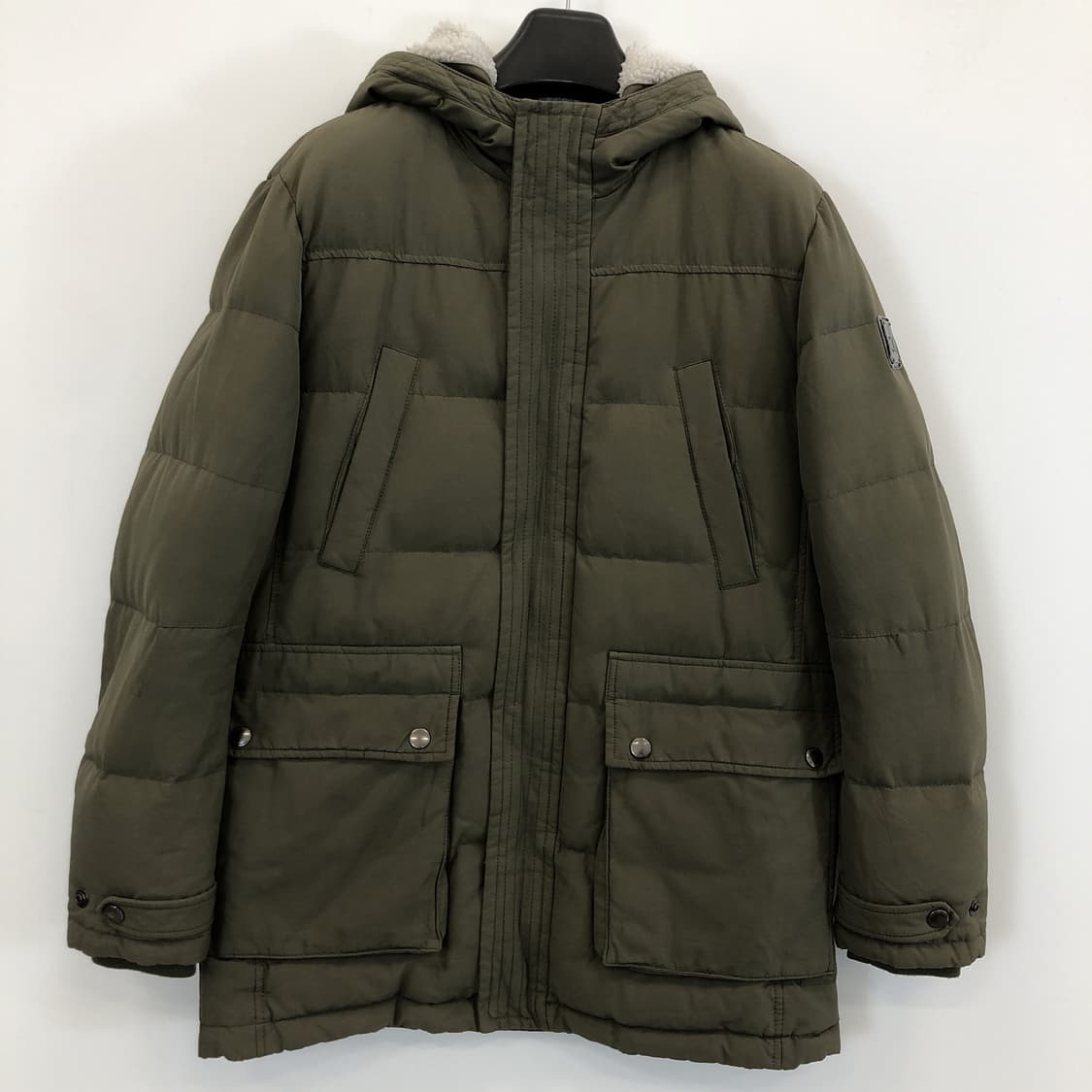 ck 캘빈클라인 덕다운 올리브 패딩 M 상품이미지1