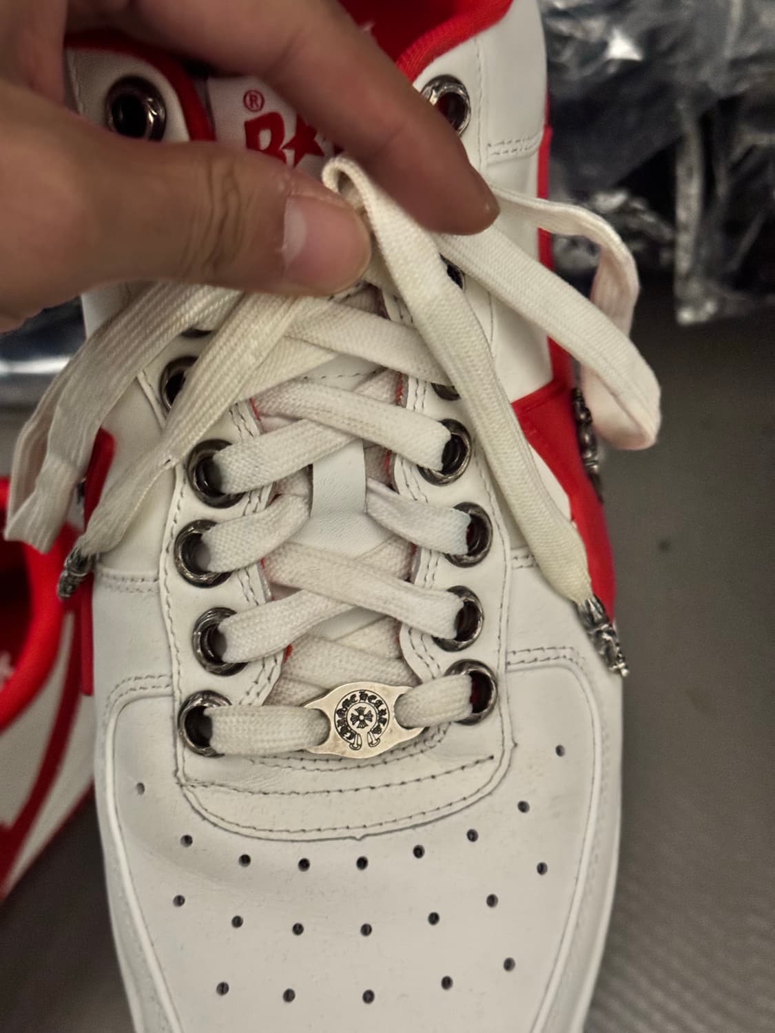 크롬하츠 베이프스타 레드 상품이미지1