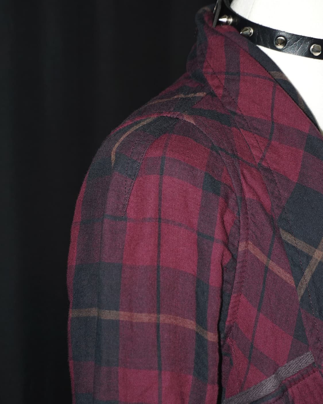 (diesel) diagonal check punk jacket  상품이미지7