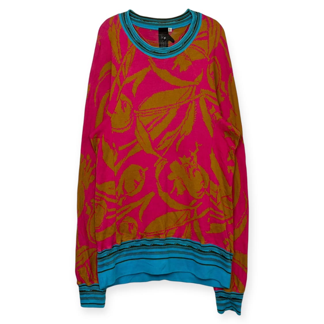 버나드윌헴 패턴 니트 티셔츠 상품이미지1