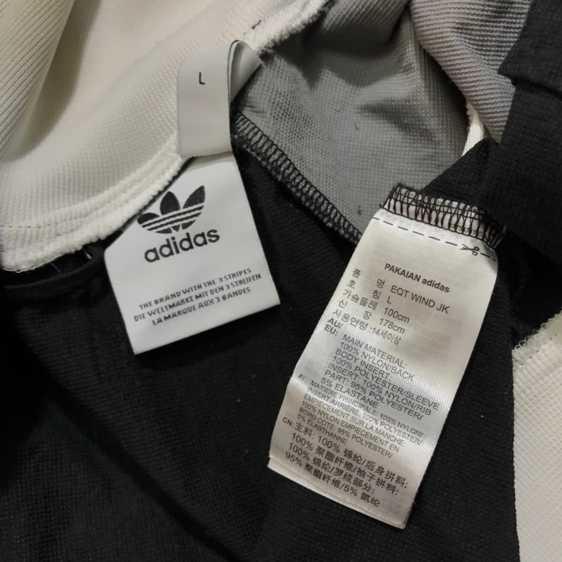 [[L, A급] 아디다스(ADIDAS) EQT 윈드 자켓/바람막이#343 상품이미지7