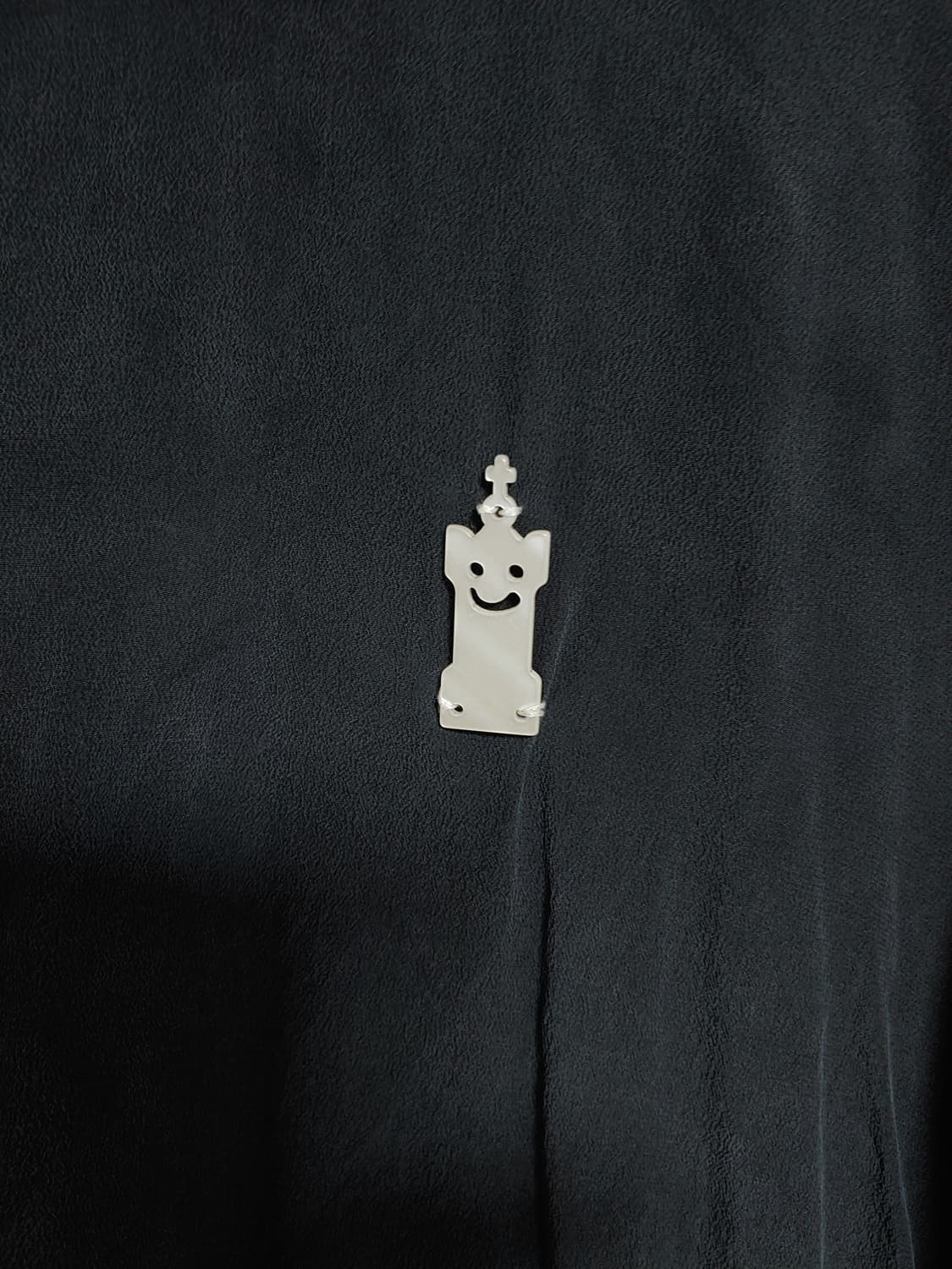 프랑스 데바스테(데바스티) 블랙 셔츠형 블라우스 상품이미지8