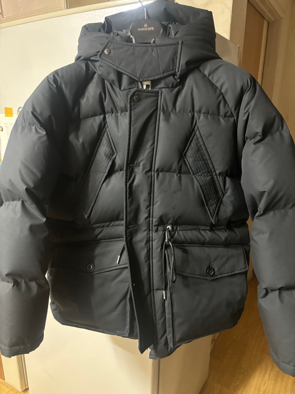 유니폼브릿지 / 카라코람 쉘터 다운 파카 블랙 / L 상품이미지4