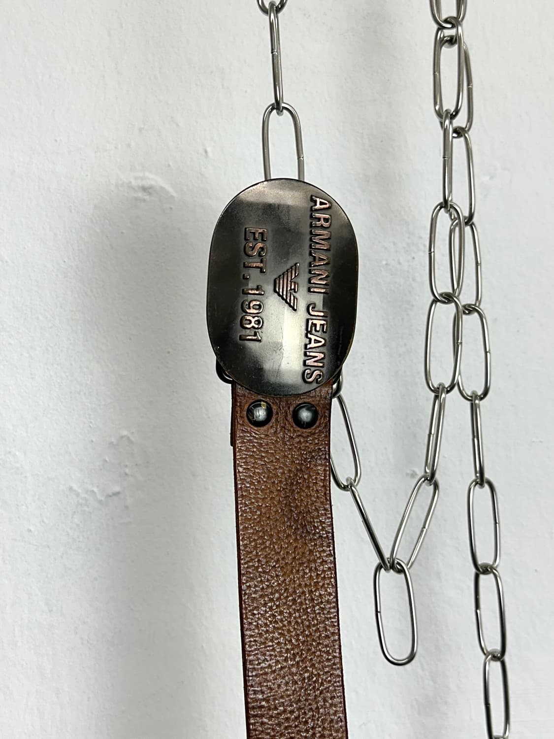 Armani Jeans 2000s 'EST. 1981' Big Logo  상품이미지6