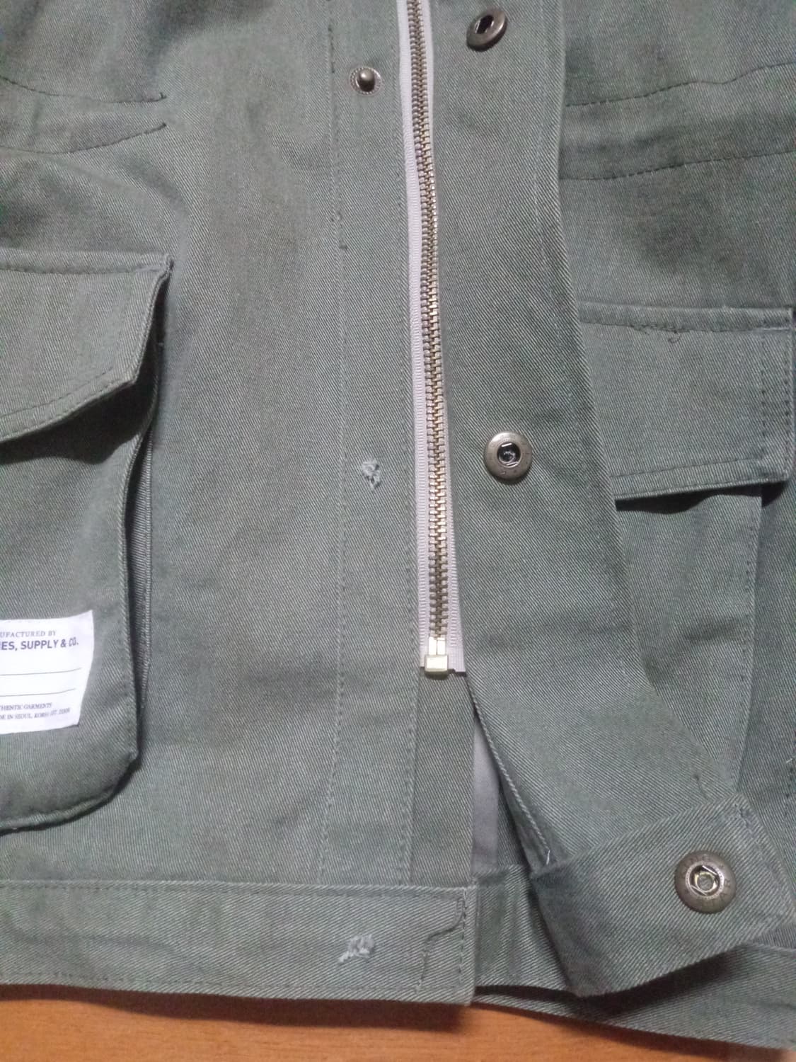 (미사용 제품) 누드본즈 M65 자켓 상품이미지9