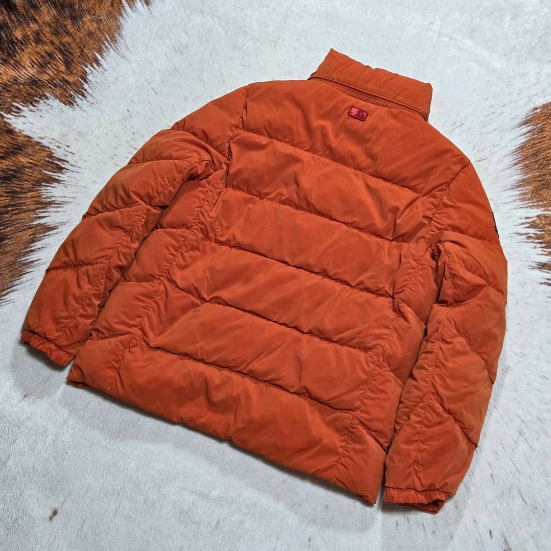 MLB 엠엘비 뉴욕 양키스 덕다운 오렌지 패딩 상품이미지5