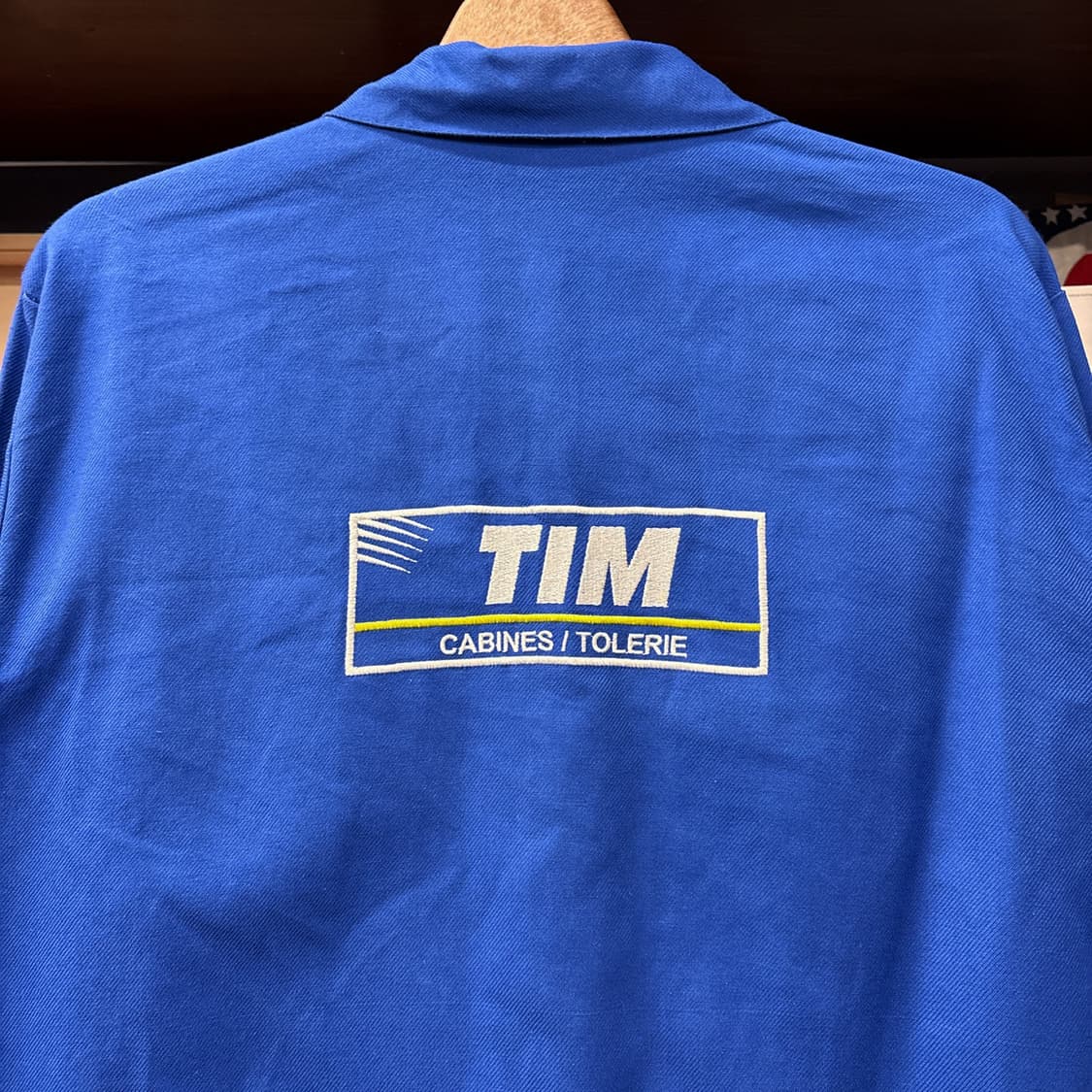 80~90s 리얼워크 엠브로이드 코튼트윌 프렌치워크자켓 N1300 상품이미지5