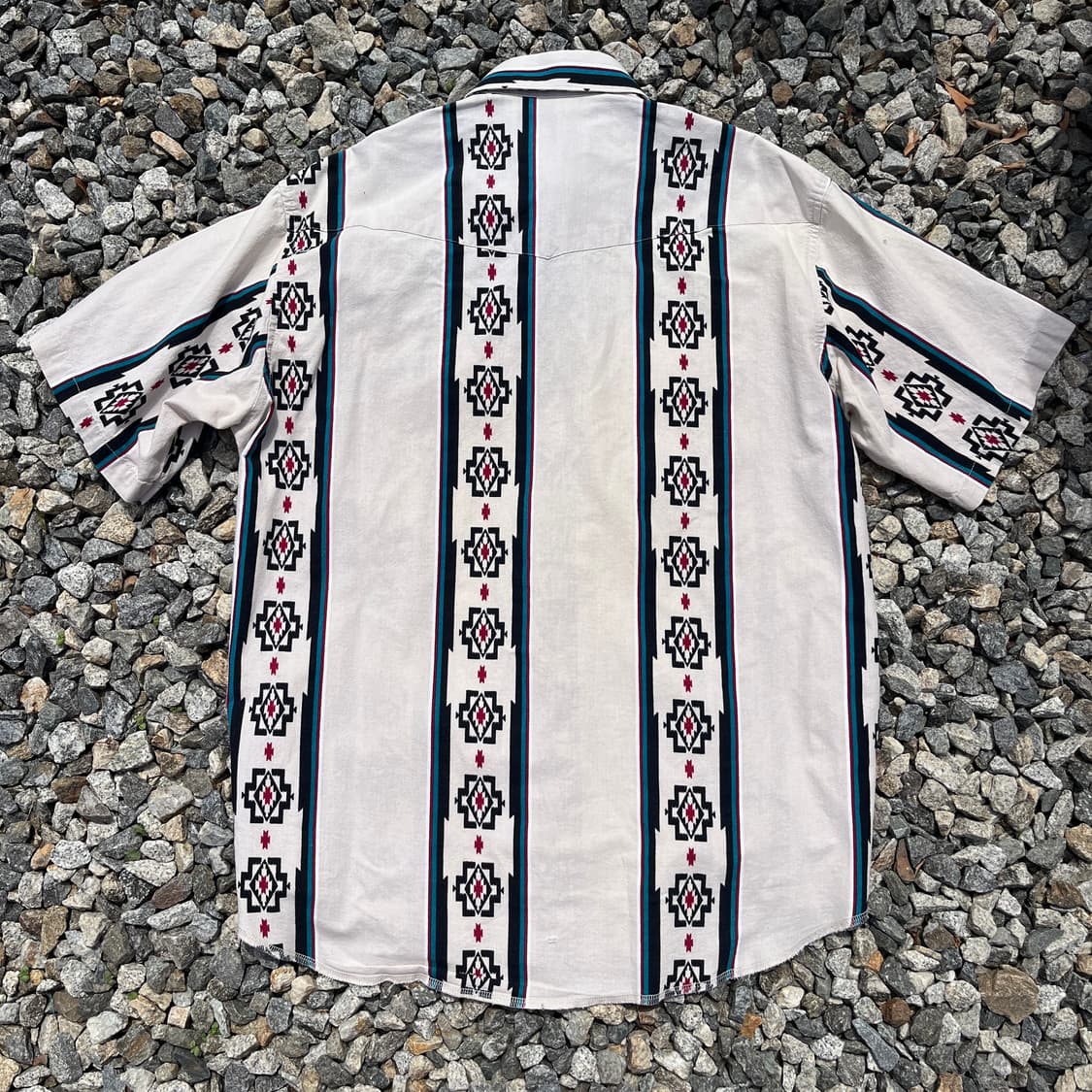 90s 랭글러(Wrangler) 빈티지 나바호 웨스턴 셔츠 (실측확인) 상품이미지7