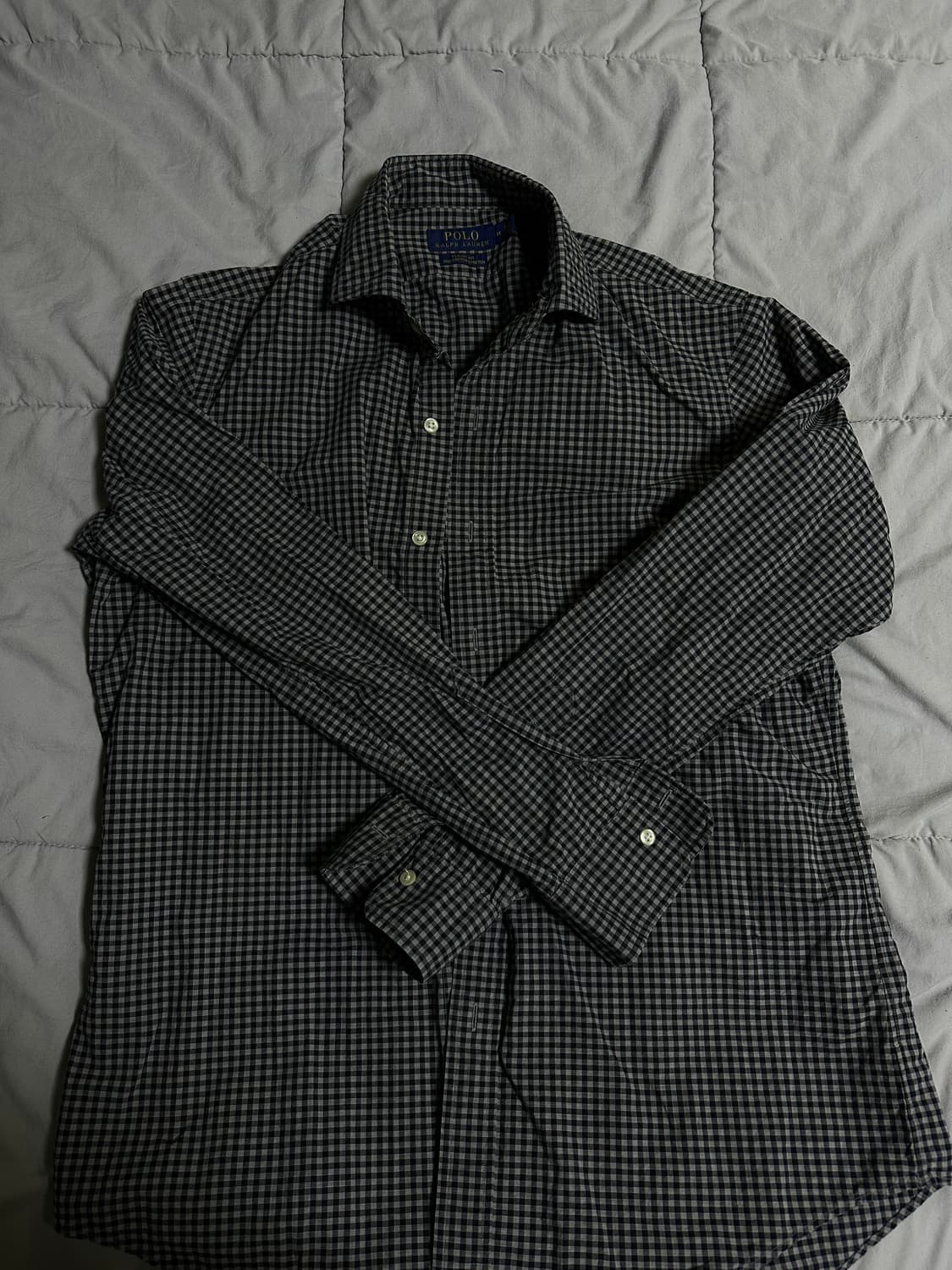 폴로 빈티지 체크셔츠 상품이미지1