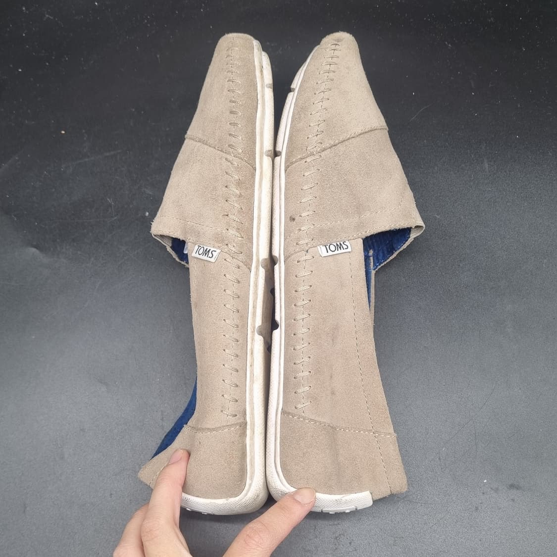 탐스 x현대 스웨이드 슬립온 285 상품이미지5