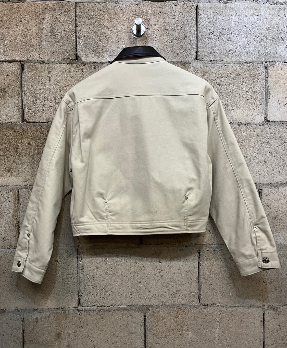 세터 크롭 코튼 워크 자켓 상품이미지2