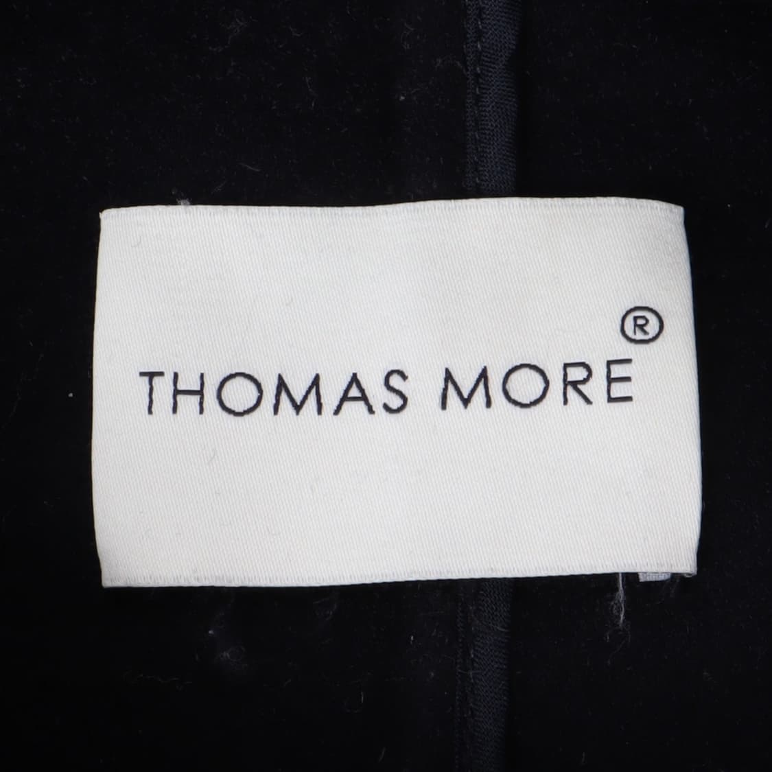 토마스모어 블랙 울 더플 코트 상품이미지8