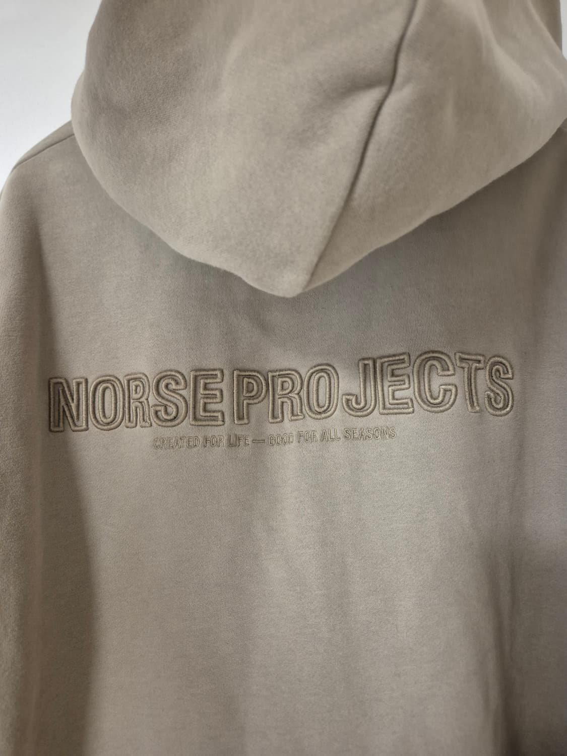 노스프로젝트 로고 후드 스웨트 셔츠 3 상품이미지6