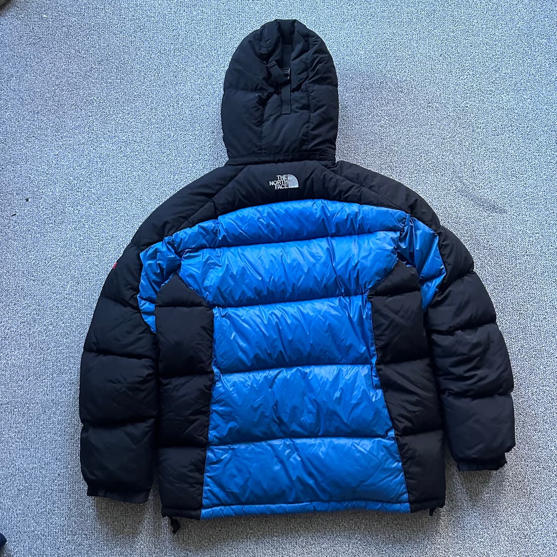 노스페이스 블루/블랙 패딩 상품이미지3