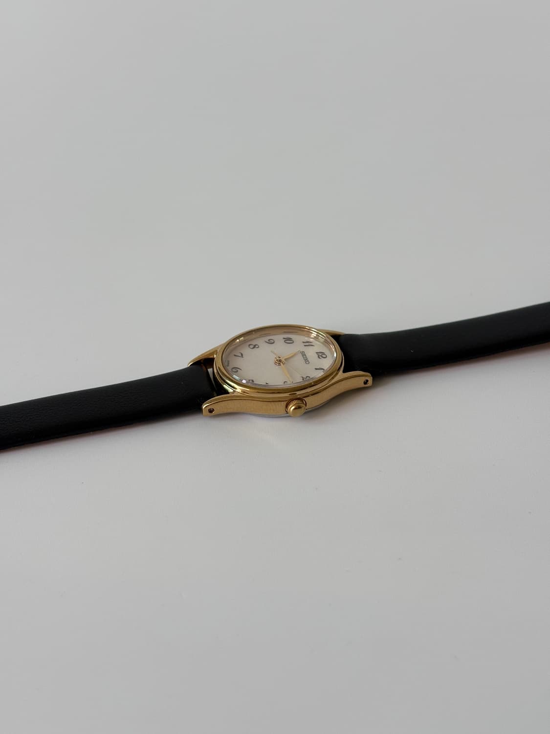 1990s Gold Oval Ladies Quartz 상품이미지5