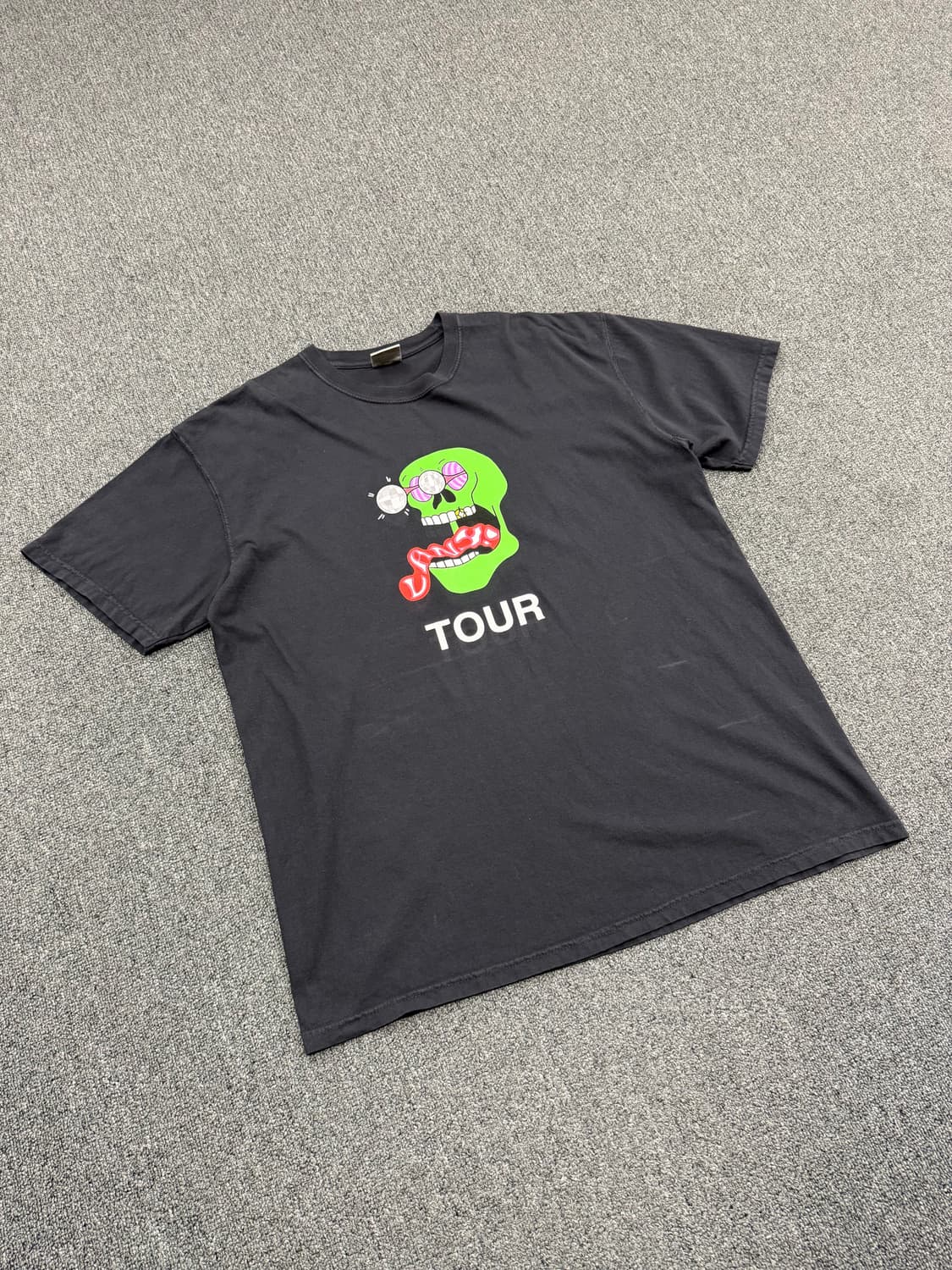 XL) 컴포트 컬러즈 빈티지 레이니 2021 투어 반팔 티셔츠 상품이미지1