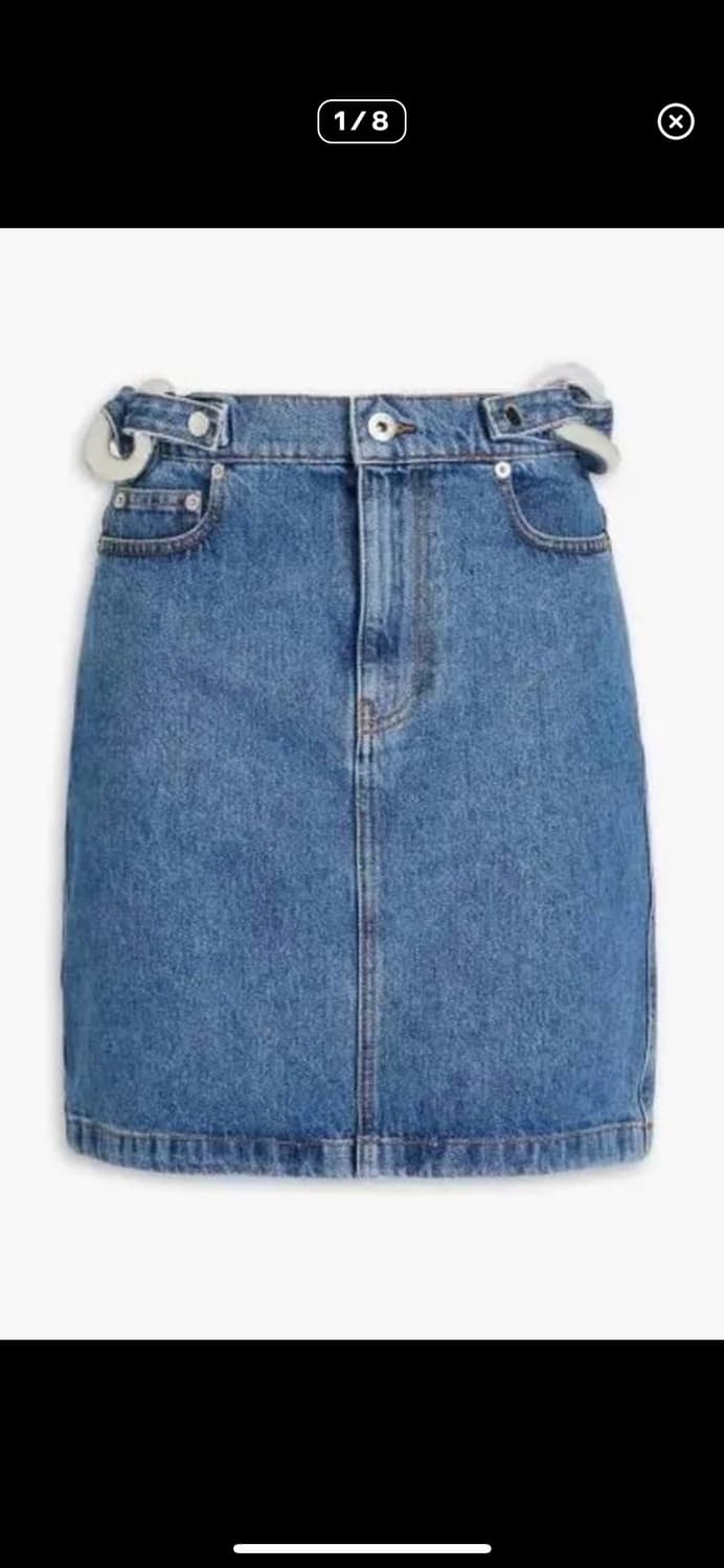 jw anderson (6사이즈 체인 데님스커트) 상품이미지7
