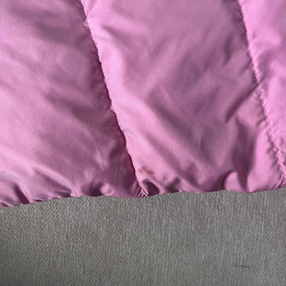 95 노스페이스 해외판 희귀 딸기우유 핑크 700 눕시 패딩 상품이미지6