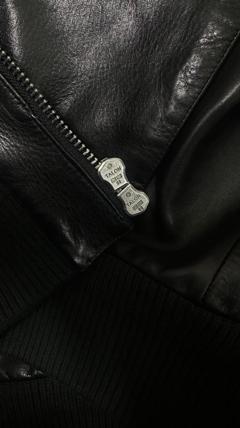 ACNE STUDIOS Leather Bomber  상품이미지4