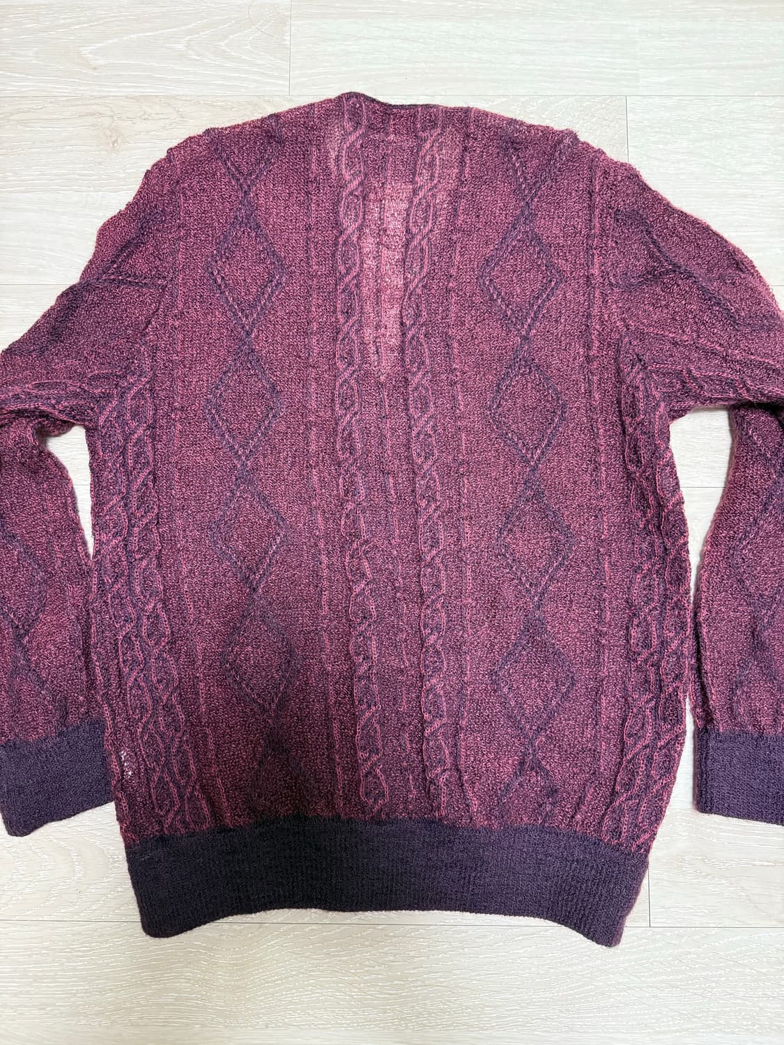 넘버나인 03aw 모헤어 가디건 상품이미지7