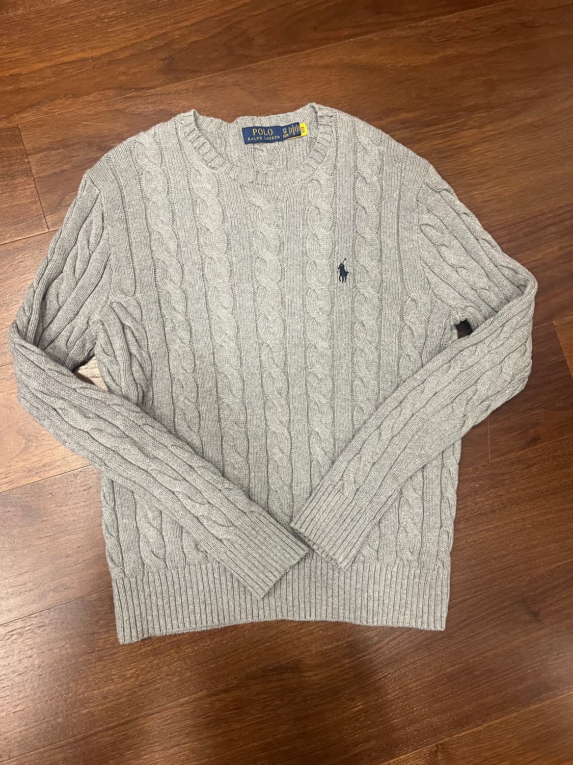 (해외판) 폴로 랄프로렌 케이블 크루넥 니트 (XS) 상품이미지1