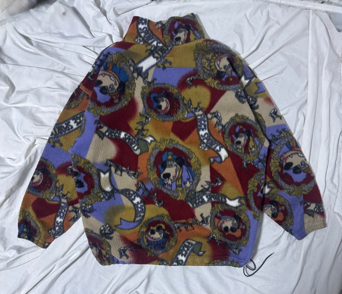 90s ficce 해나 바베라 머틀리 캐릭터 플리스 요시유키코니시 팝아트 상품이미지2