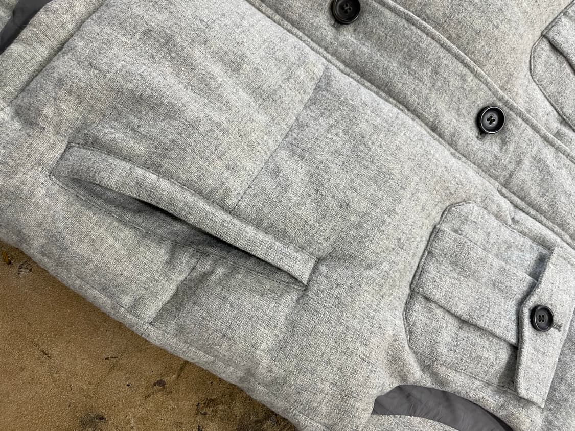 띠어리/그레이 다운베스트 상품이미지5