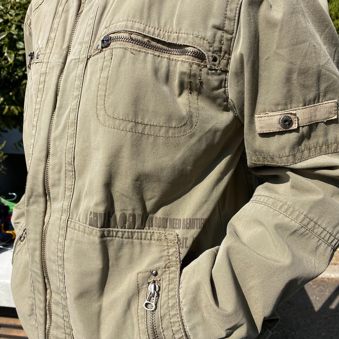 퍼플 하트(Purple Heart) 밀리터리 워싱 자켓 상품이미지4