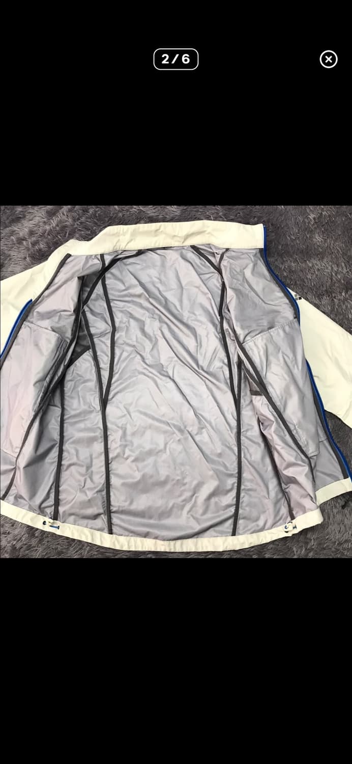 몽벨 바람막이 화이트 상품이미지2