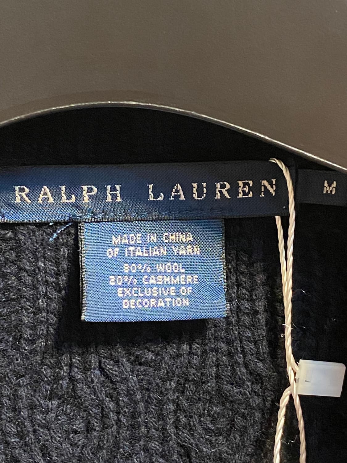 폴로 랄프로렌 크레스트 케이블 니트 가디건 상품이미지5